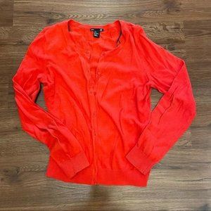 H&M Coral Cardigan